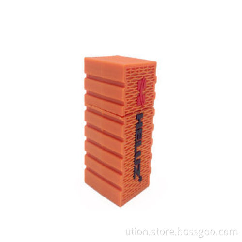 Promotional PVC USB Flash Drive with 1 to 32GB Memory Capacity